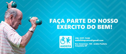 Você pode contribuir com a AADEFA