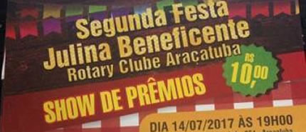Festa Juliana Beneficente Rotary Clube Araçatuba