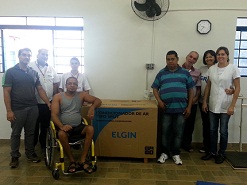Viviani Motors patrocina climatização da fisioterapia