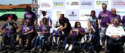 1ª Corrida de cadeira de rodas de Araçatuba e Região